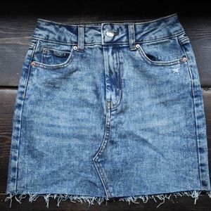 This Blue Jean skirt is from Wild Fable, and is a size 00